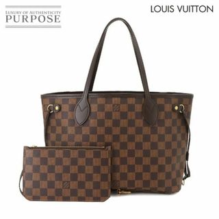 ルイヴィトン(LOUIS VUITTON)の新品同様 ルイ ヴィトン LOUIS VUITTON ダミエ ネヴァーフル PM トート バッグ エベヌ N41359 ブラウン VLP 90226675(トートバッグ)