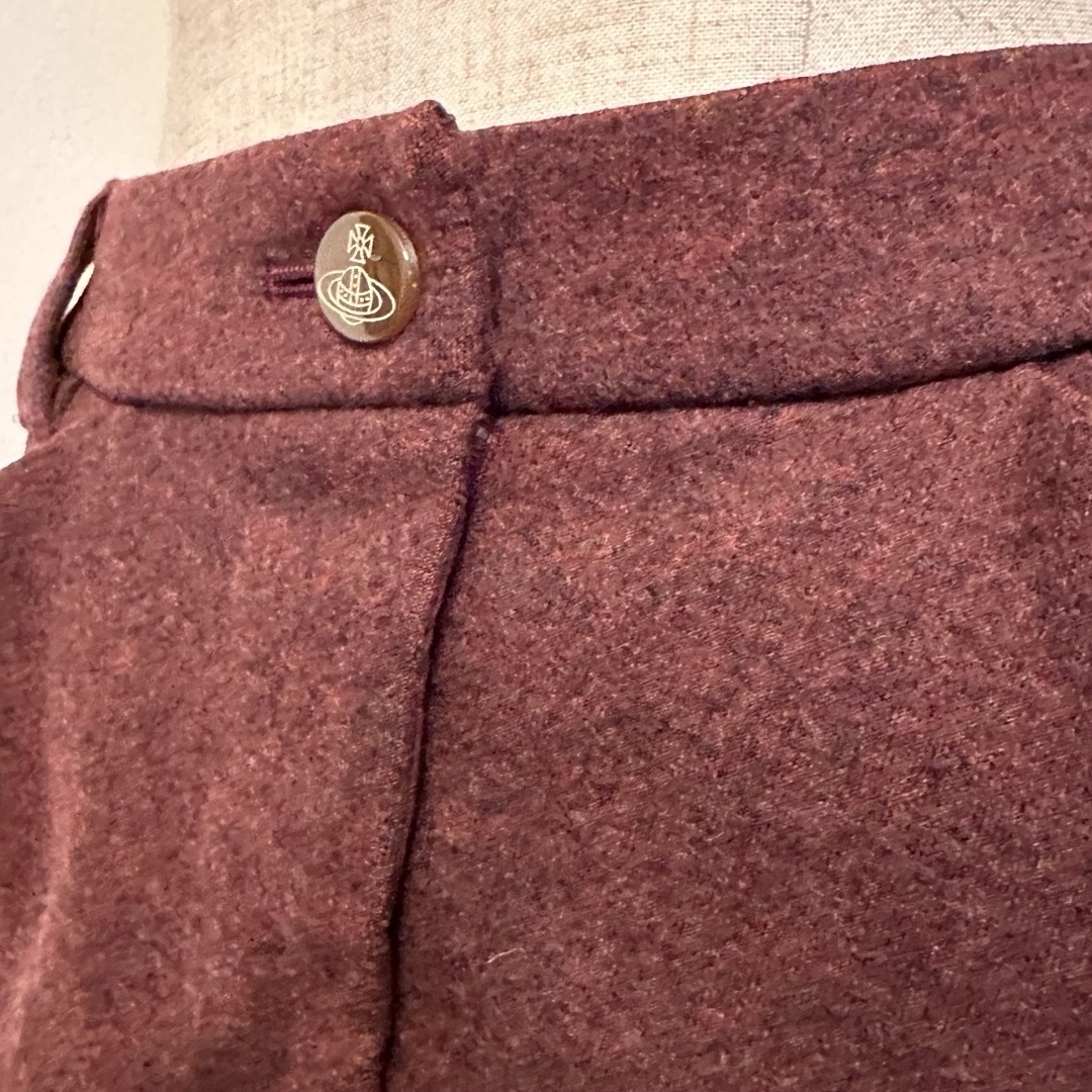 Vivienne Westwood(ヴィヴィアンウエストウッド)のvivienne westwood ウール素材ミニスカート レディースのスカート(ミニスカート)の商品写真