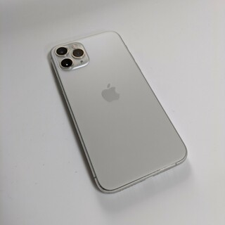 アイフォーン(iPhone)のiPhone11pro ホワイト 中古(スマートフォン本体)