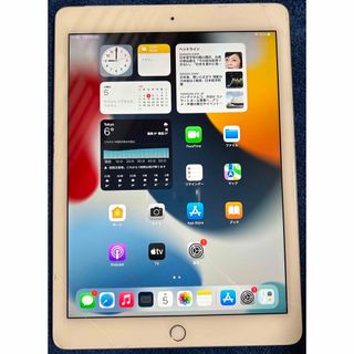 アイパッド(iPad)の寿宝堂様Air   第２世代 64GB　ゴールド　ジャンク扱い品　本体のみ(タブレット)