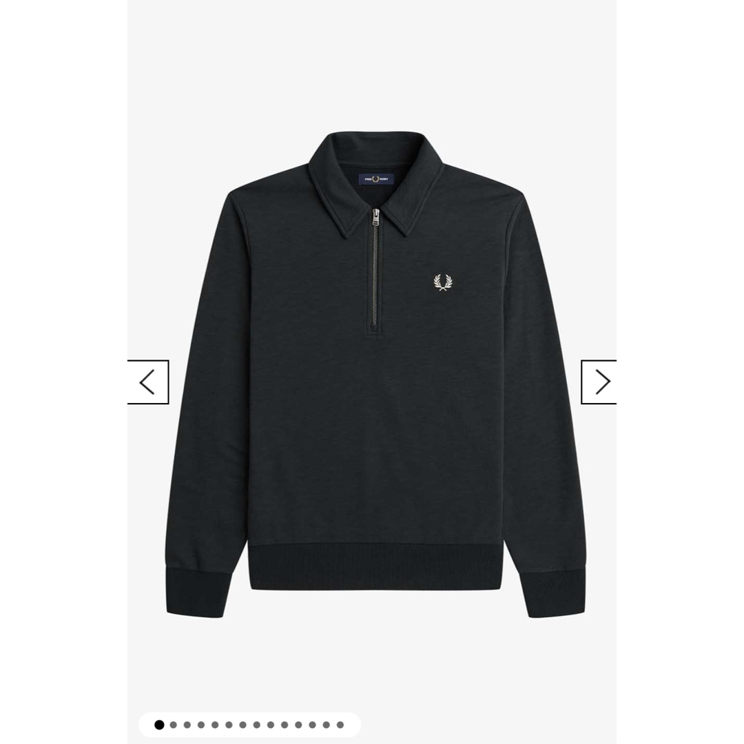 FRED PERRY(フレッドペリー)のFREDPERRY フレッドペリー　ジップネックスウェット メンズのトップス(スウェット)の商品写真