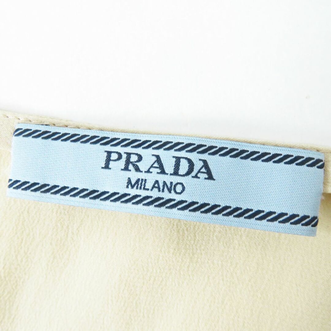 PRADA(プラダ)の極美品◎正規品 イタリア製 PRADA プラダ レディース 花柄メッシュ タイトスカート シルクペチコート付き グリッターピンク 38 レディースのスカート(ロングスカート)の商品写真