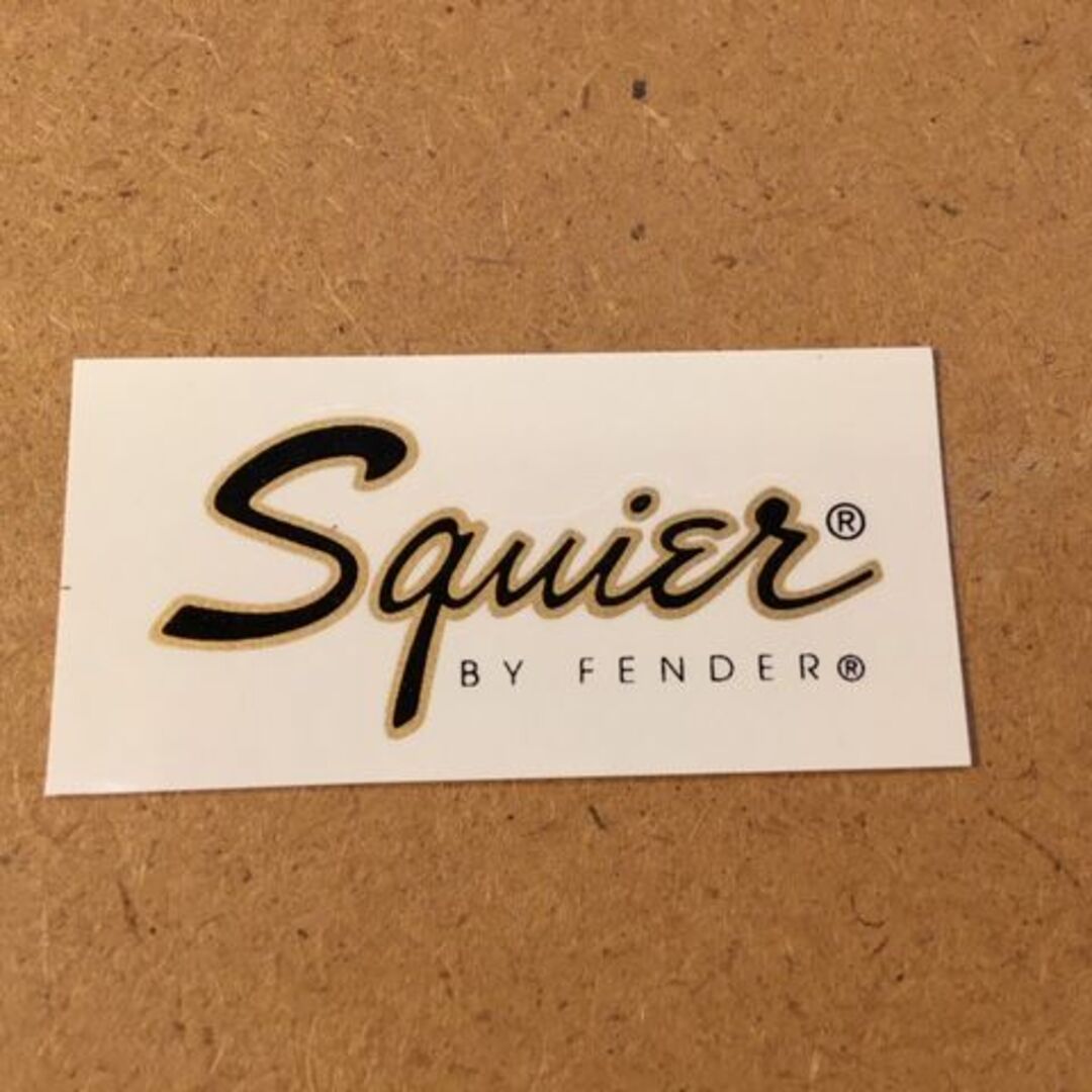Fender - Squier by Fender トラロゴ デカール 補修用パーツ ⑫ Fender - Squier by Fender トラロゴ デカール 補修用パーツ ⑫