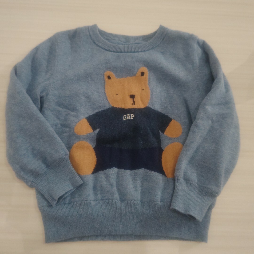 babyGAP(ベビーギャップ)のGap baby 100cm ベア　セーター ニット キッズ/ベビー/マタニティのキッズ服男の子用(90cm~)(ニット)の商品写真