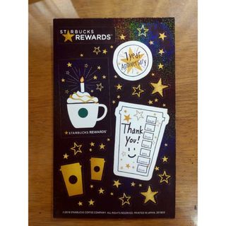 スターバックスコーヒー(Starbucks Coffee)のSTARBUCKS REWARDS 1yearAnniversary シール(シール)