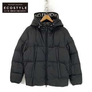 モンクレール(MONCLER)のモンクレール 【美品/国内正規/22年製】MONTCLAモンクラ 内側ロゴ刺繍ライン フーデッドダウン 4(ダウンジャケット)