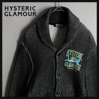 ヒステリックグラマー(HYSTERIC GLAMOUR)の【肉厚ビンテージデザイン☆ヒスガール】ヒステリックグラマー カーディガン(カーディガン)