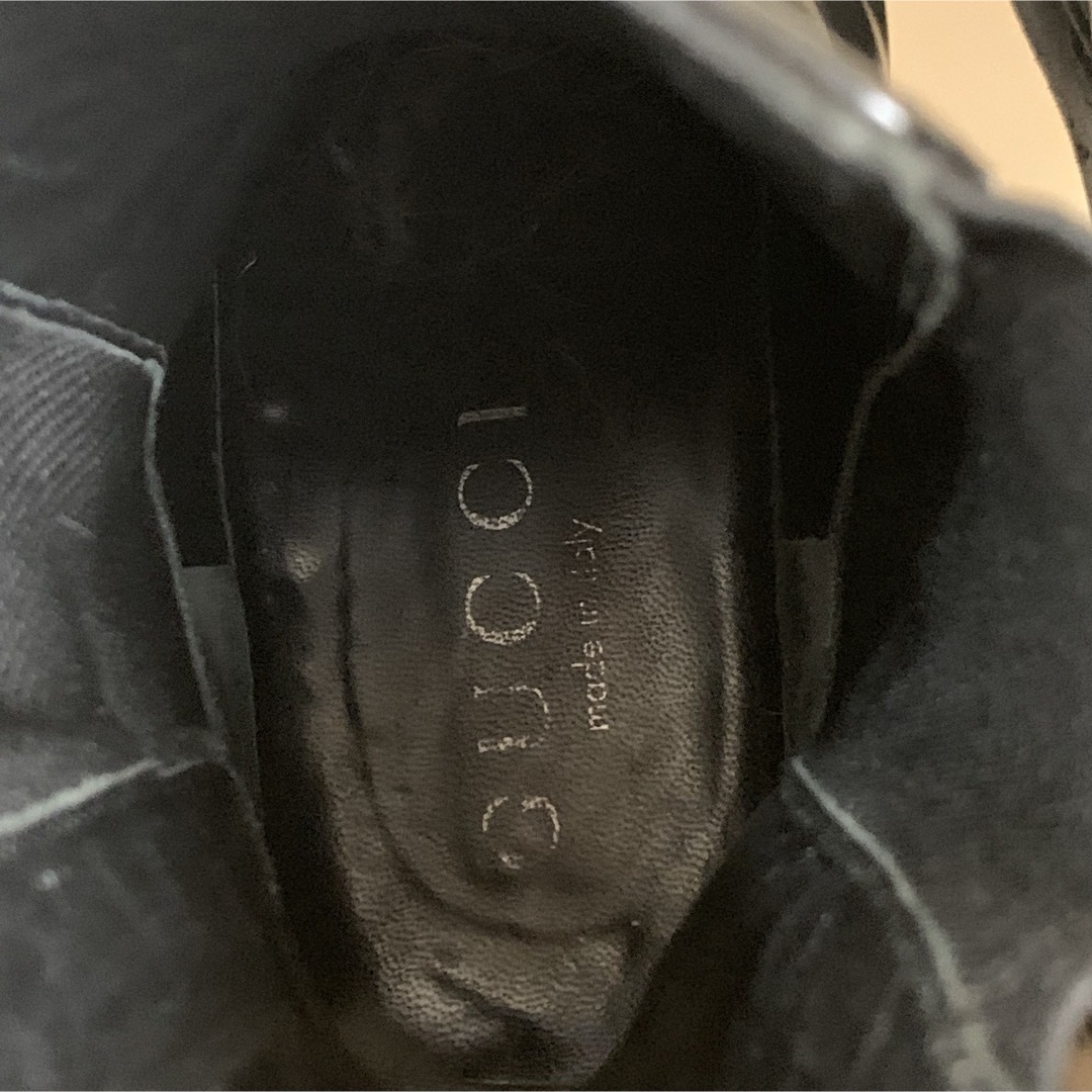 Gucci(グッチ)のGUCCI メンズ　ショートブーツ　40 1/2 E メンズの靴/シューズ(ブーツ)の商品写真