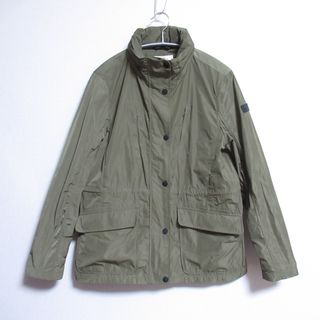 エーグル(AIGLE)の美品【AIGLE エーグル】撥水 ナイロン パーカー ジャケット カーキ 38(ナイロンジャケット)