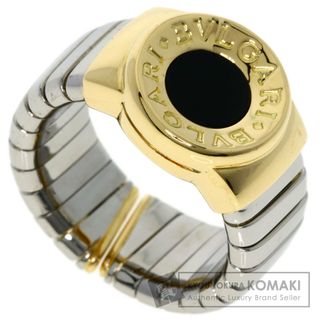 ブルガリ(BVLGARI)のBVLGARI トゥボガス オニキス  リング・指輪 K18YG SS レディース(リング(指輪))