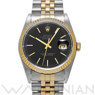 ロレックス(ROLEX)の中古 ロレックス ROLEX 16233 T番(1996年頃製造) ブラック メンズ 腕時計(腕時計(アナログ))