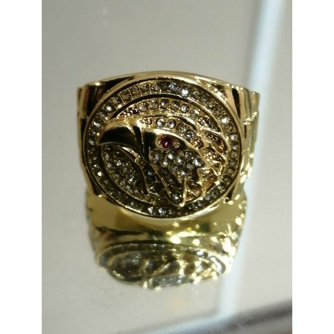 【R190】リング メンズ ゴールド イーグル アクセサリー 鳥 指輪 20号 メンズのアクセサリー(リング(指輪))の商品写真