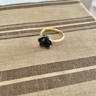 black camelia ring ✿(リング(指輪))