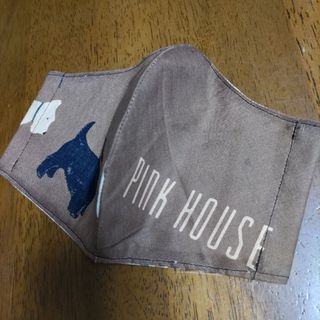 ピンクハウス(PINK HOUSE)のインナーマスク　ハンドメイド　テリア柄1(その他)