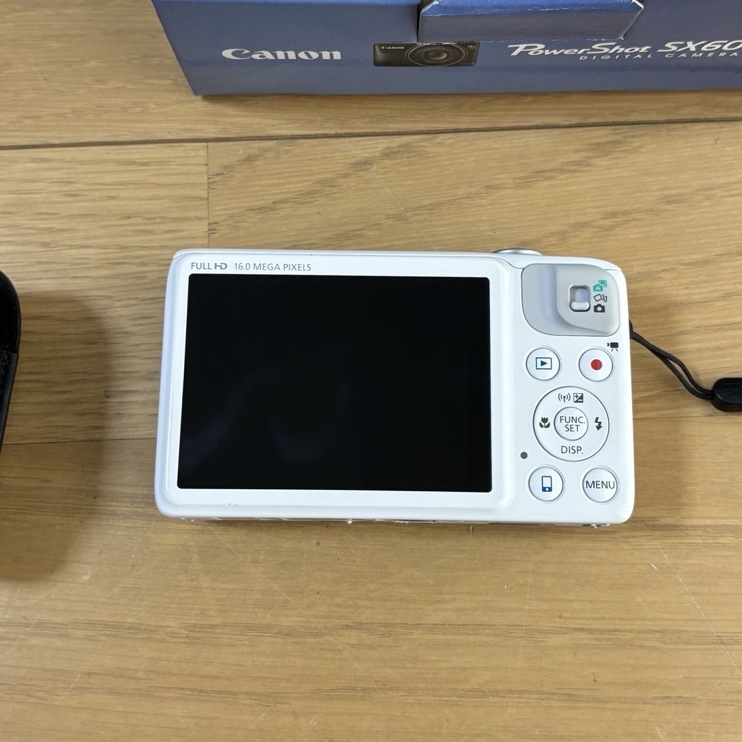 Canon(キヤノン)のキヤノン デジタルカメラ パワーショット SX600 HS ホワイト(1台) スマホ/家電/カメラのカメラ(コンパクトデジタルカメラ)の商品写真