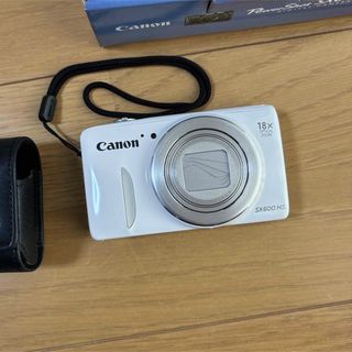 キヤノン(Canon)のキヤノン デジタルカメラ パワーショット SX600 HS ホワイト(1台)(コンパクトデジタルカメラ)