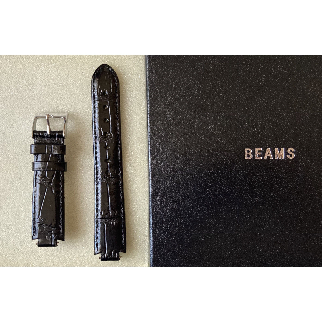 BEAMS(ビームス)の【値下げ・未使用】BEAMS 時計革バンド メンズの時計(レザーベルト)の商品写真