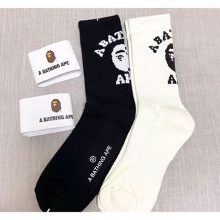 アベイシングエイプ(A BATHING APE)のAPE エイプ アベイシングエイプ メンズソックス スニーカーソックス (ソックス)