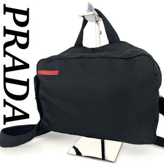 プラダ(PRADA)のPRADA  プラダスポーツ　リュック　バックパック　ランポ　ブラック　ナイロン(リュック/バックパック)