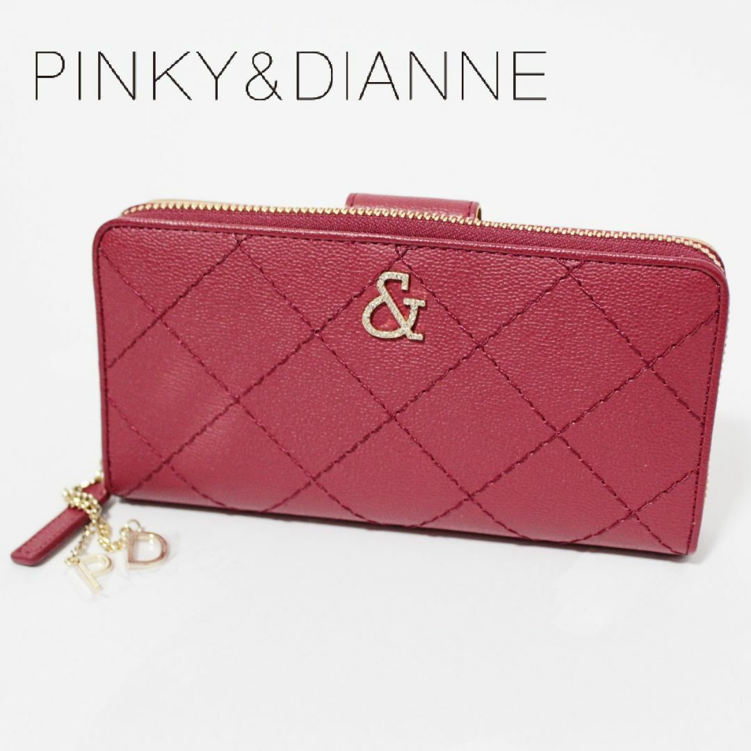 Pinky&Dianne(ピンキーアンドダイアン)の新品 ピンキーアンドダイアン 超大容量 カード入れ31 ラウンドファスナー長財布 レディースのファッション小物(財布)の商品写真