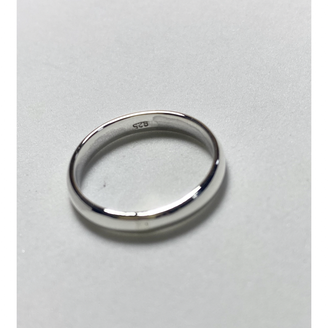 silver925wedding ring結婚指輪甲丸3ミリ　シルバーリングめ3 メンズのアクセサリー(リング(指輪))の商品写真