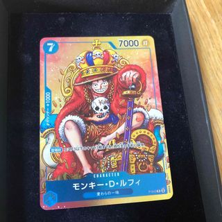 ワンピース(ONE PIECE)のワンピースカード　モンキー・Ｄ・ルフィ　プロモ　P-043(シングルカード)