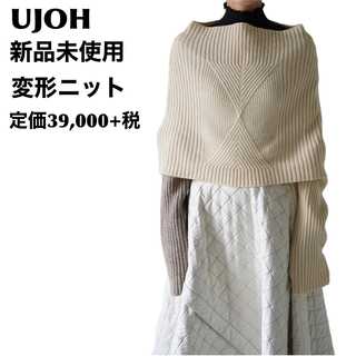 ウジョー(UJOH)の新品未使用　UJOH ウジョー　変形　長袖ニット　2 M(ニット/セーター)