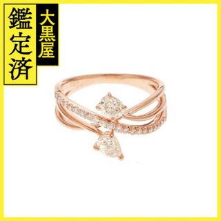 JEWELRY　ジュエリー リング　K18PG ダイヤモンド　#14【472】H(リング(指輪))