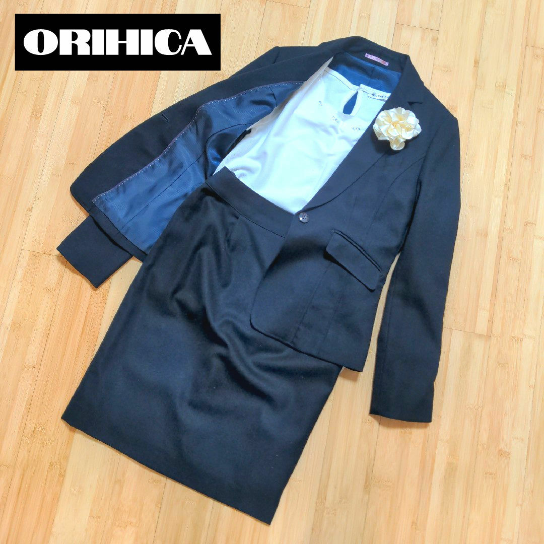 ORIHICA(オリヒカ)のORIHICA　スカートスーツ　ビジネス　セレモニー　就活　新社会人 レディースのフォーマル/ドレス(スーツ)の商品写真