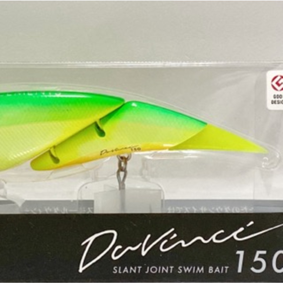 ELEMENT(エレメント)のELEMENTS/エレメンツ Davinci 150 ダヴィンチ 150/カラー：#LIME【84567-007】 スポーツ/アウトドアのフィッシング(ルアー用品)の商品写真