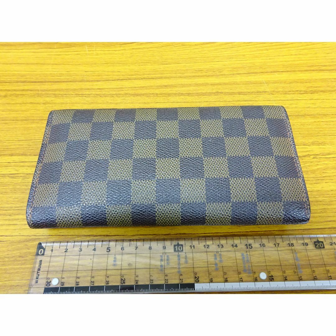 LOUIS VUITTON(ルイヴィトン)のK水023/ ヴィトン 長財布 ダミエ ポルトモネクレディ レディースのファッション小物(財布)の商品写真