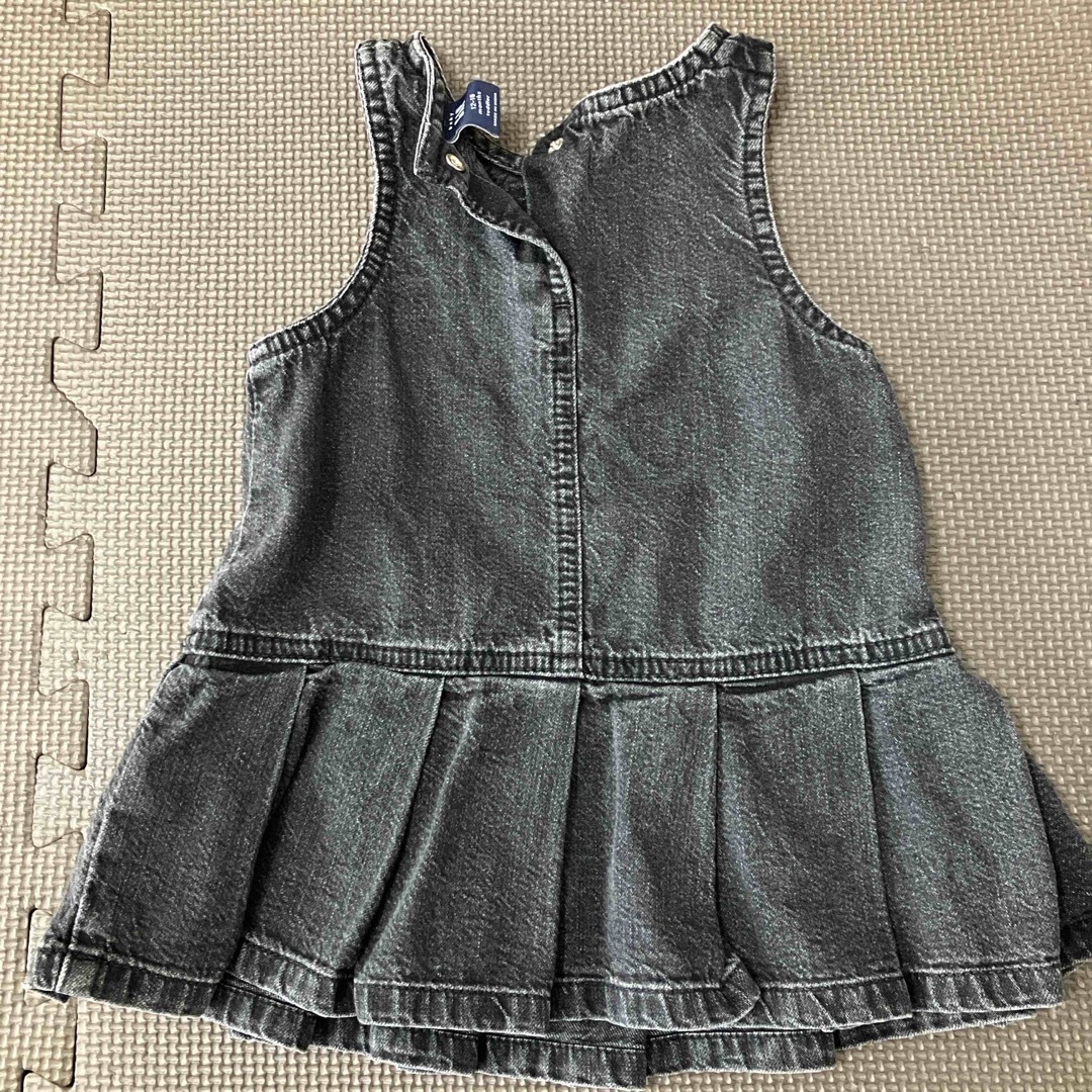 babyGAP(ベビーギャップ)のbaby gap デニムワンピース キッズ/ベビー/マタニティのベビー服(~85cm)(ワンピース)の商品写真