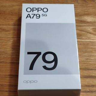 オッポ(OPPO)の新品　OPPO A79 5G A303OP グローグリーン ワイモバイル(スマートフォン本体)