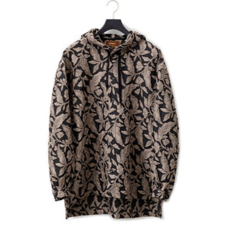 bennu 3D Flower Jacquard Hooded Shirts