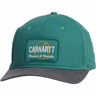 カーハート(carhartt)のタグシール付き新品★カーハート★アウトドアパッチキャップ （グリーン）送料無料(キャップ)