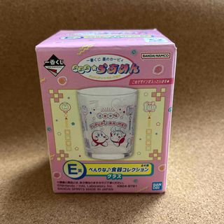 BANDAI - 一番くじ 星のカービィ ぷぷぷ★らあめん E賞 べんりな食器コレクション グラス