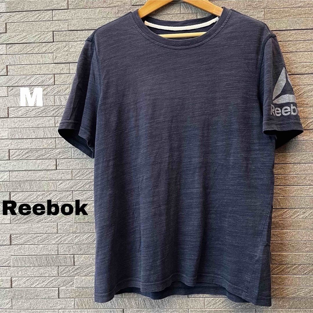 Reebok(リーボック)のリーボック Reebok プリントデザイン トップス 半袖 Tシャツ メンズM  メンズのトップス(Tシャツ/カットソー(半袖/袖なし))の商品写真