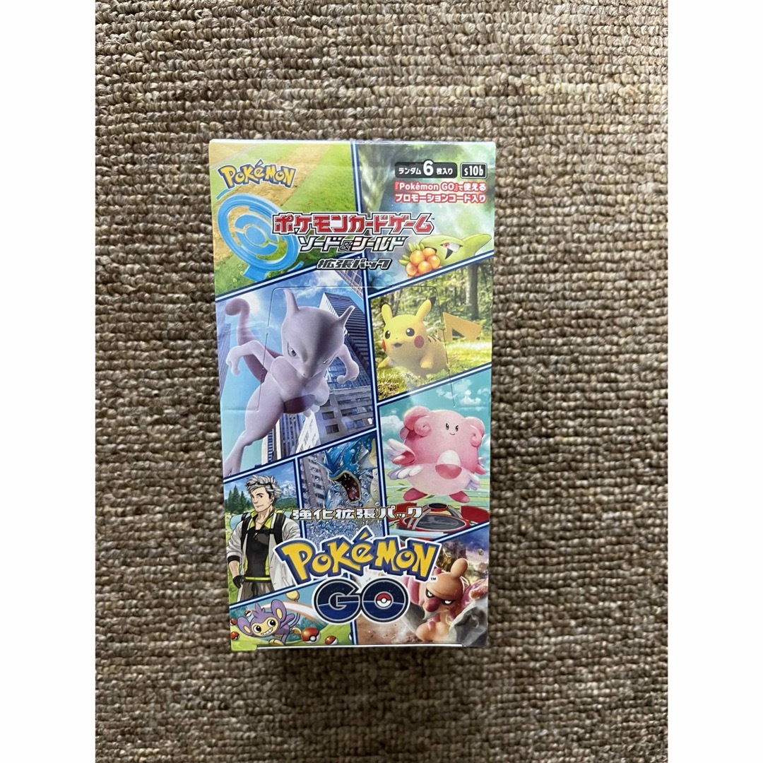 【訳あり】ポケモンカード　ポケモンGO 1BOX エンタメ/ホビーのトレーディングカード(Box/デッキ/パック)の商品写真