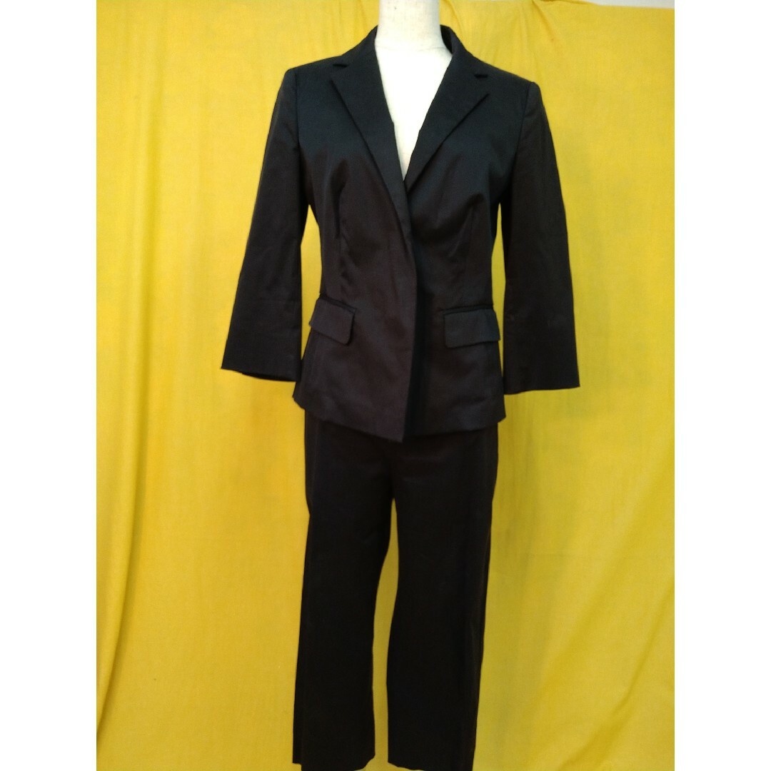 Max Mara(マックスマーラ)のMaxMara マックスマーラ　スーツ　セットアップ　パンツスーツ　黒　ブラック レディースのフォーマル/ドレス(スーツ)の商品写真