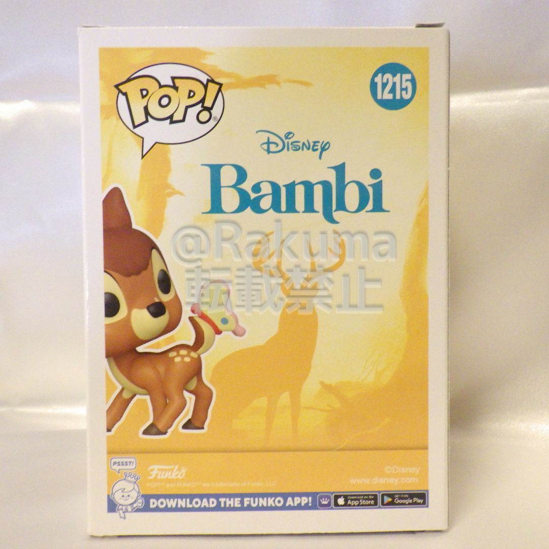 Disney(ディズニー)のFunko pop バンビ ディズニー Disney フィギュア ファンコポップ エンタメ/ホビーのフィギュア(アニメ/ゲーム)の商品写真