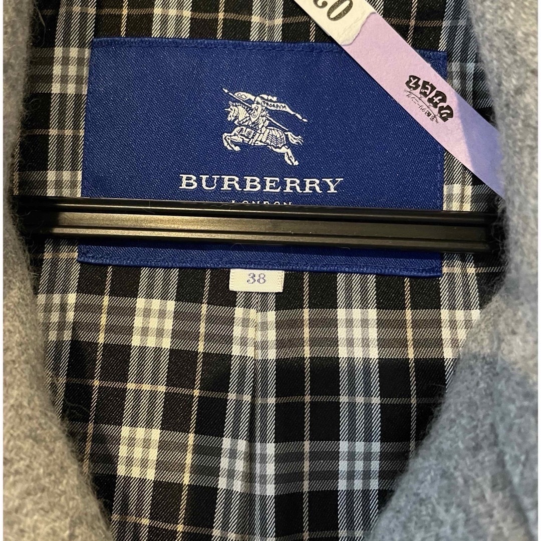 BURBERRY BLUE LABEL(バーバリーブルーレーベル)のバーバリーブルーレーベル　コート38サイズ レディースのジャケット/アウター(ロングコート)の商品写真