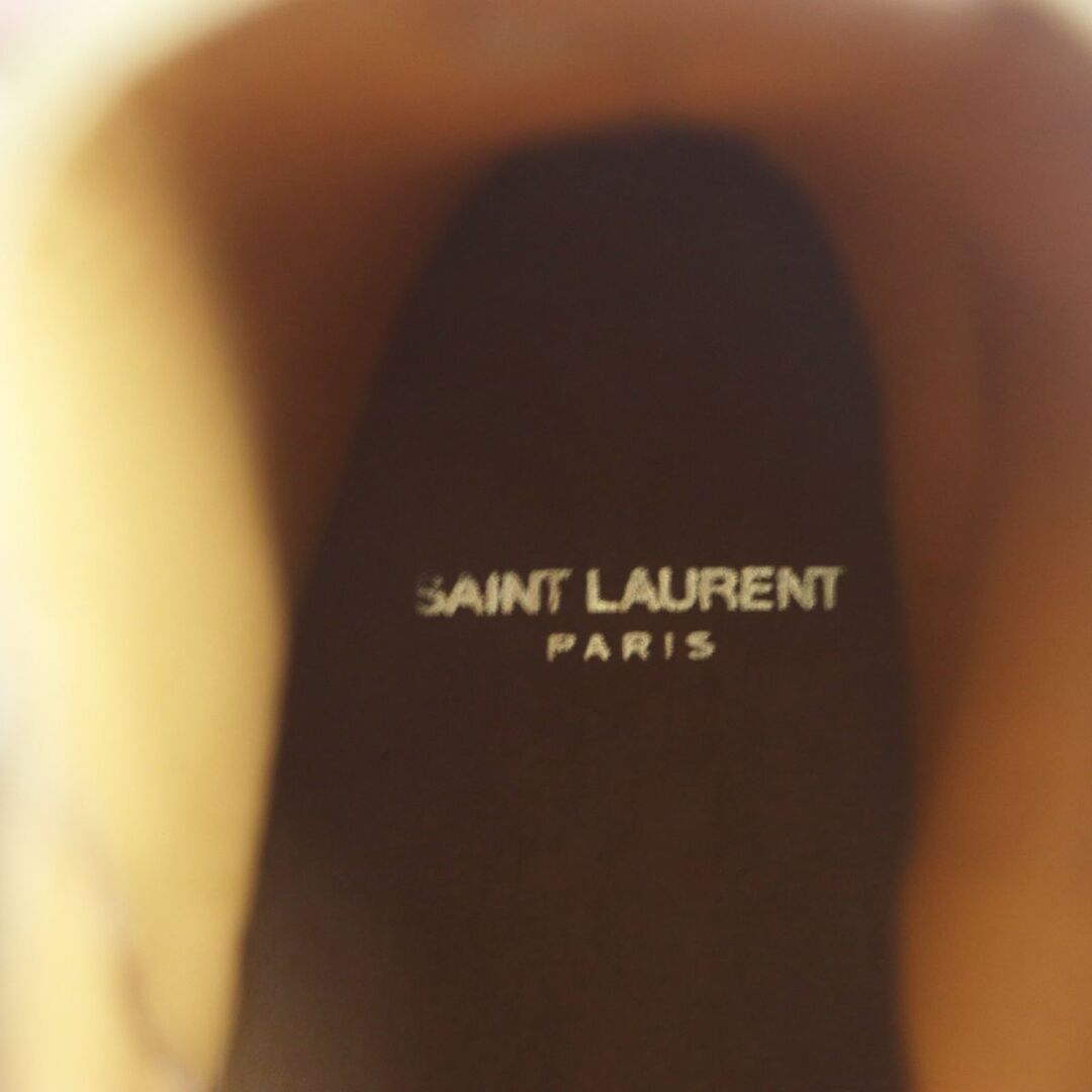 Saint Laurent(サンローラン)の極美品●SAINT LAURENT PARIS サンローランパリ ネヴァダ 458833 スウェードレザー ハーネス ジップブーツ キャメル 39 1/2 伊製 メンズ メンズの靴/シューズ(ブーツ)の商品写真