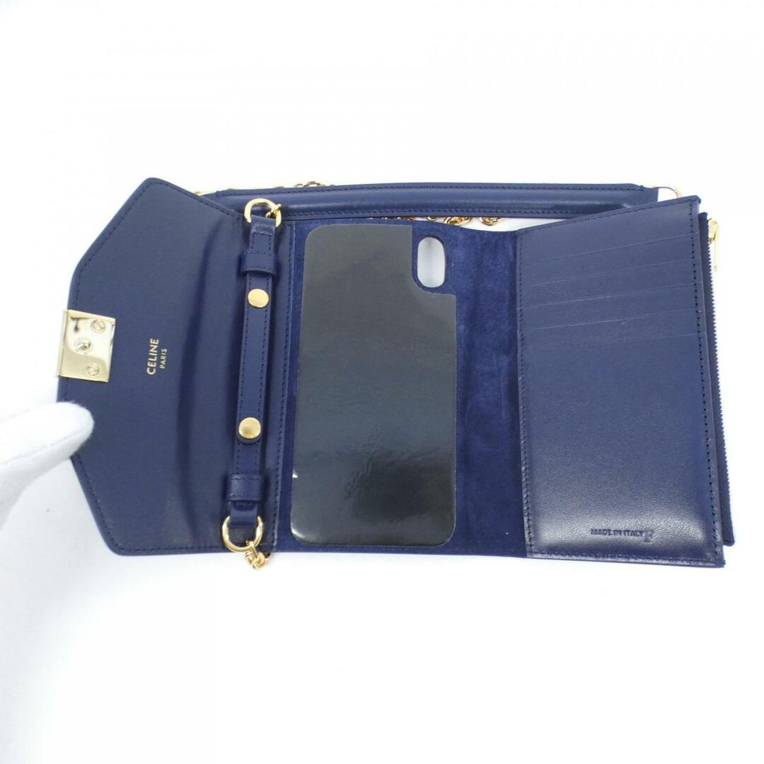 celine(セリーヌ)のセリーヌ セー フォン クラッチ(I PHONE X&XS) 10C543BLJ フォンケース レディースのファッション小物(財布)の商品写真