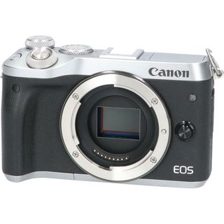 キヤノン(Canon)のＣＡＮＯＮ　ＥＯＳ　Ｍ６　シルバー(デジタル一眼)