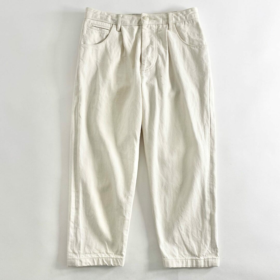 25c6 STUDIO NICHOLSON スタジオニコルソン SN-622 THE ALFINI PANT パンツ ボトム  00 ベージュ コットン メンズのパンツ(その他)の商品写真