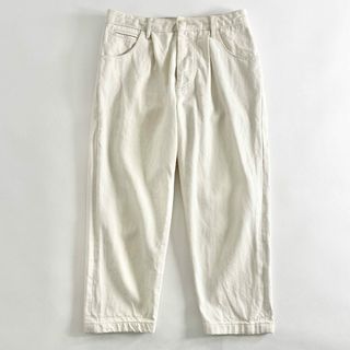 25c6 STUDIO NICHOLSON スタジオニコルソン SN-622 THE ALFINI PANT パンツ ボトム  00 ベージュ コットン(その他)