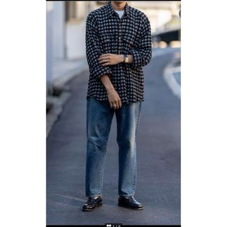 COMOLI - 【19ss/希少品】comoli バンドカラーシャツ ブラック サイズ