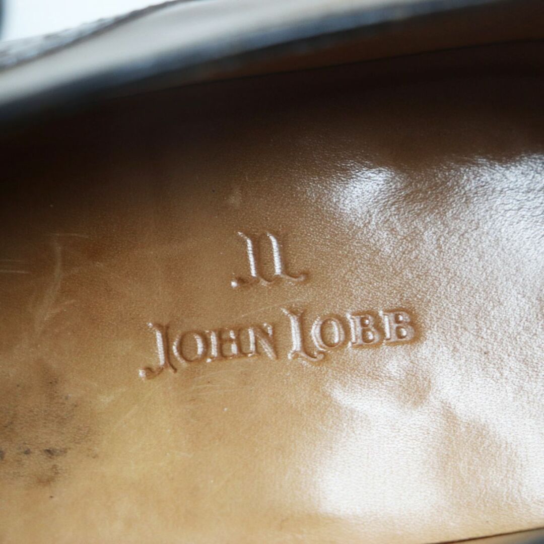 JOHN LOBB(ジョンロブ)の美品●JOHN LOBB ジョンロブ TOWCESTER/トゥチェスター 7000ラスト セミブローグ メダリオン レザーシューズ ブラウン系 7 1/2E 英国製 メンズの靴/シューズ(ドレス/ビジネス)の商品写真