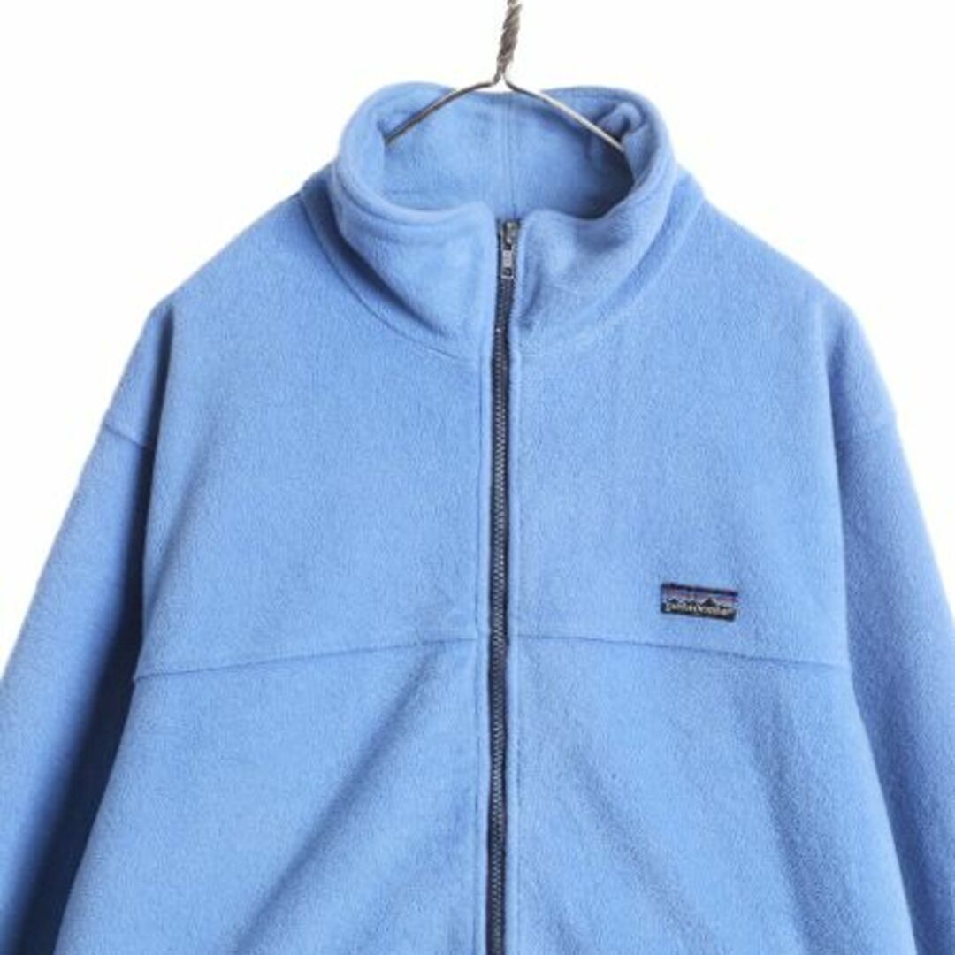 patagonia(パタゴニア)の80s USA製 パタゴニア フルジップ フリース ジャケット メンズ XL 80年代 ヴィンテージ patagonia ハイネック ブルゾン アウトドア 旧タグ メンズのジャケット/アウター(ブルゾン)の商品写真