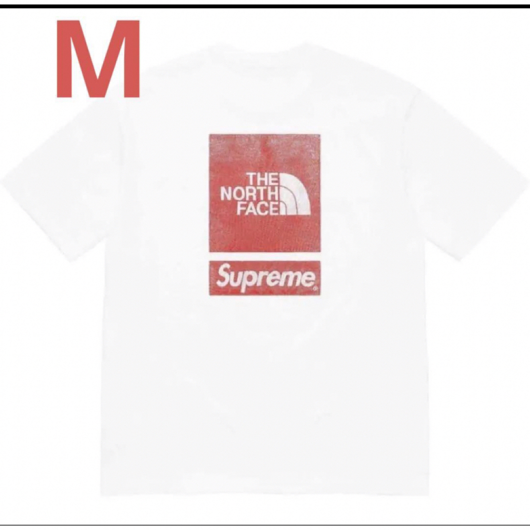 Supreme(シュプリーム)のSupreme  The North Face S/S Top White M メンズのトップス(Tシャツ/カットソー(半袖/袖なし))の商品写真